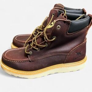 NEW Red Wing Irish Setter Ashby 6" Work Leather Boot Brown Size Mens 11.5